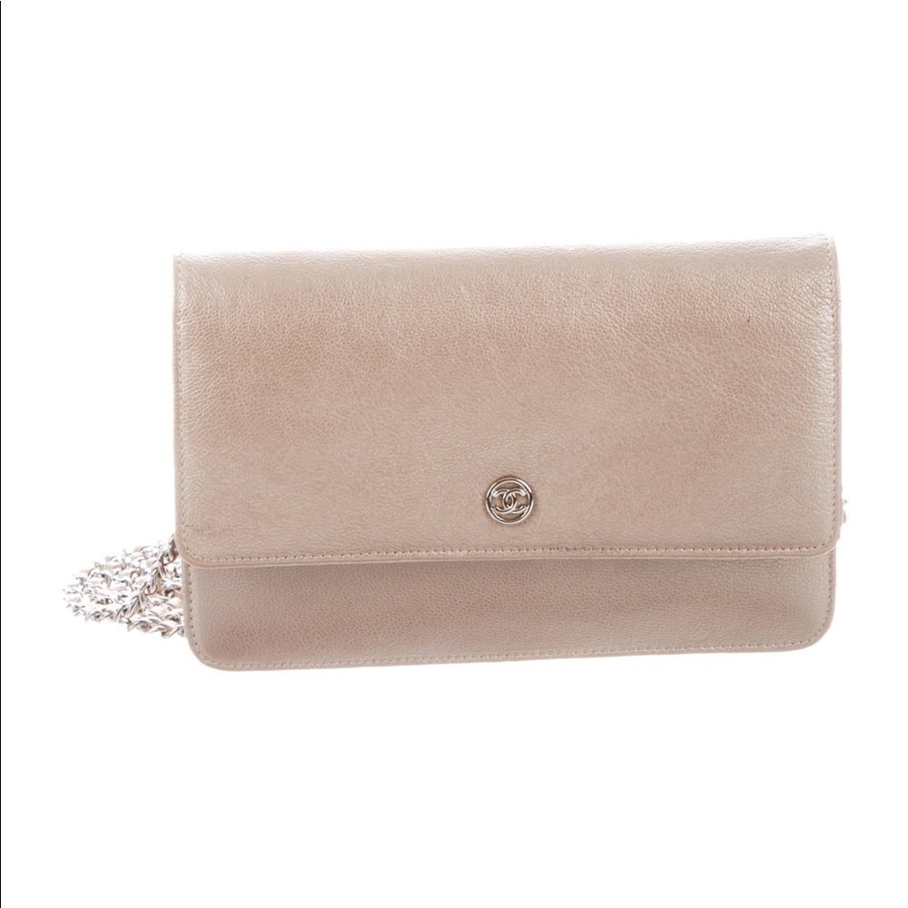 Chanel metallic crossbody